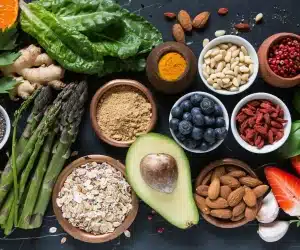 Balanced diet for optimal hair growth