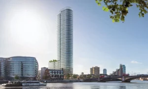 Glassmill - One Battersea Bridge. Credit Architect Impression