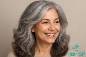 Main illustration for Grey & Thinning Hair: Gentle Color Strategies to Protect Strands