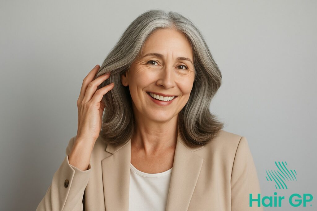 Main illustration for Menopause Hair Changes and Thinning Solutions