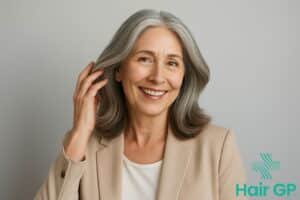 Main illustration for Menopause Hair Changes and Thinning Solutions