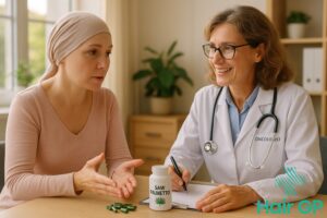 Main illustration for Saw Palmetto After Breast Cancer: Safety Guide