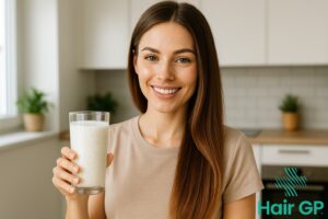 Main illustration for Probiotics and Hair Regrowth: Do They Really Help?