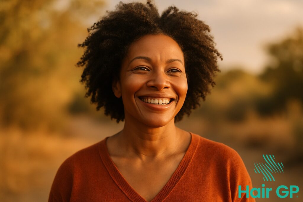 Main illustration for Rebuilding Confidence After Menopause Hair Loss