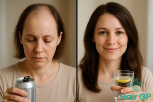 Main illustration for Hair Loss and Artificial Sweeteners: The Aspartame Connection