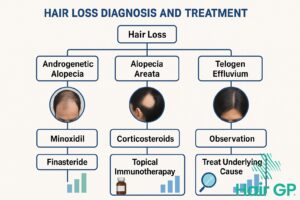 Main illustration for Why Nothing Has Stopped Your Hair Loss: The Truth