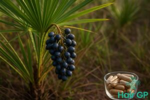 Main illustration for Natural Hair Loss Remedies: Saw Palmetto Complete Guide